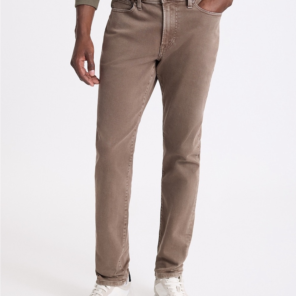 EXPRESS MENS - SKINNY LIGHT BROWN JEANS - GREAT CONDITION! 34x32